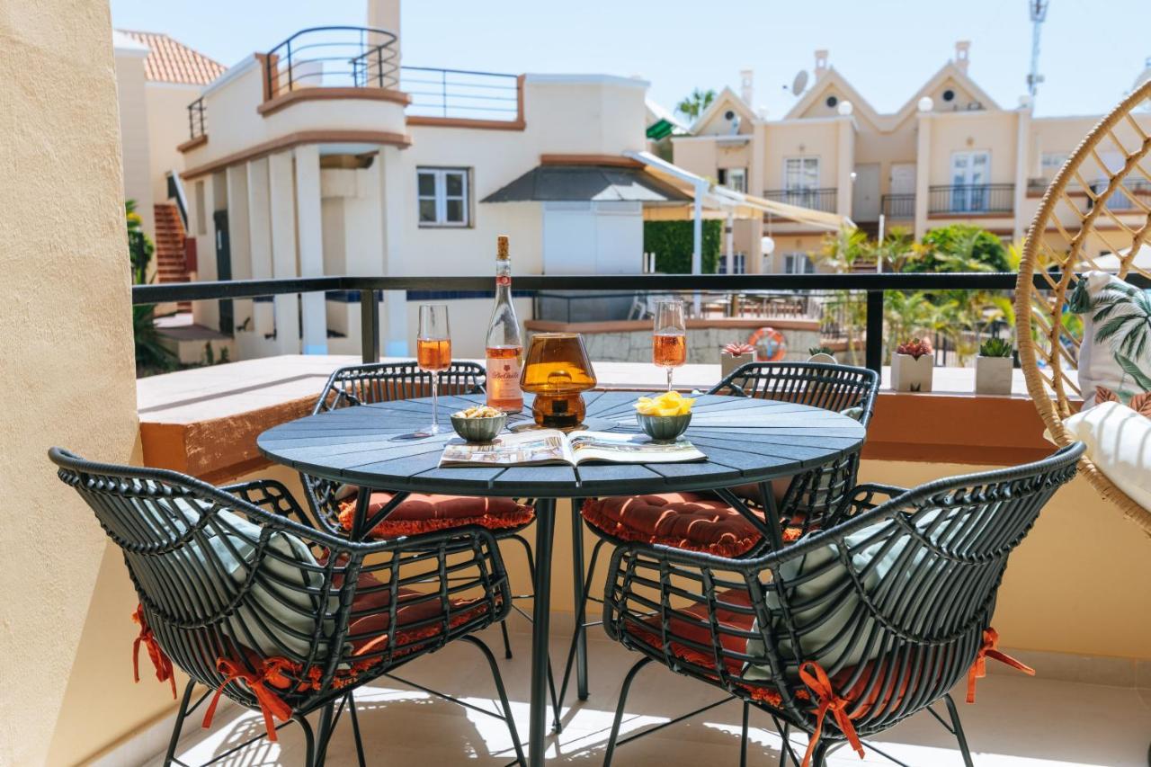 Amazing Renovated Pool View Apt, Aircon, 2 Min To Fanabe Beach Costa Adeje  Kültér fotó