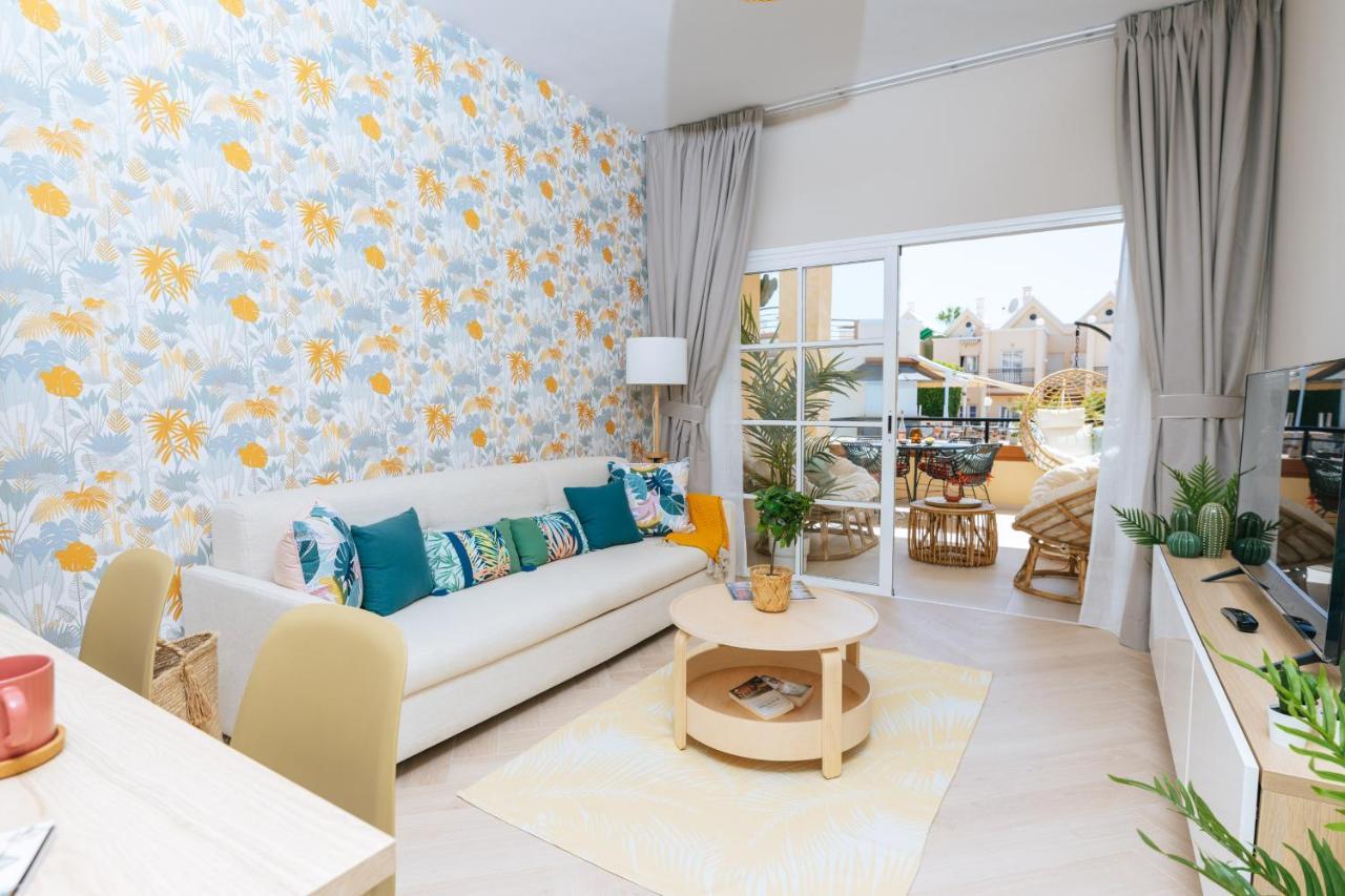 Amazing Renovated Pool View Apt, Aircon, 2 Min To Fanabe Beach Costa Adeje  Kültér fotó