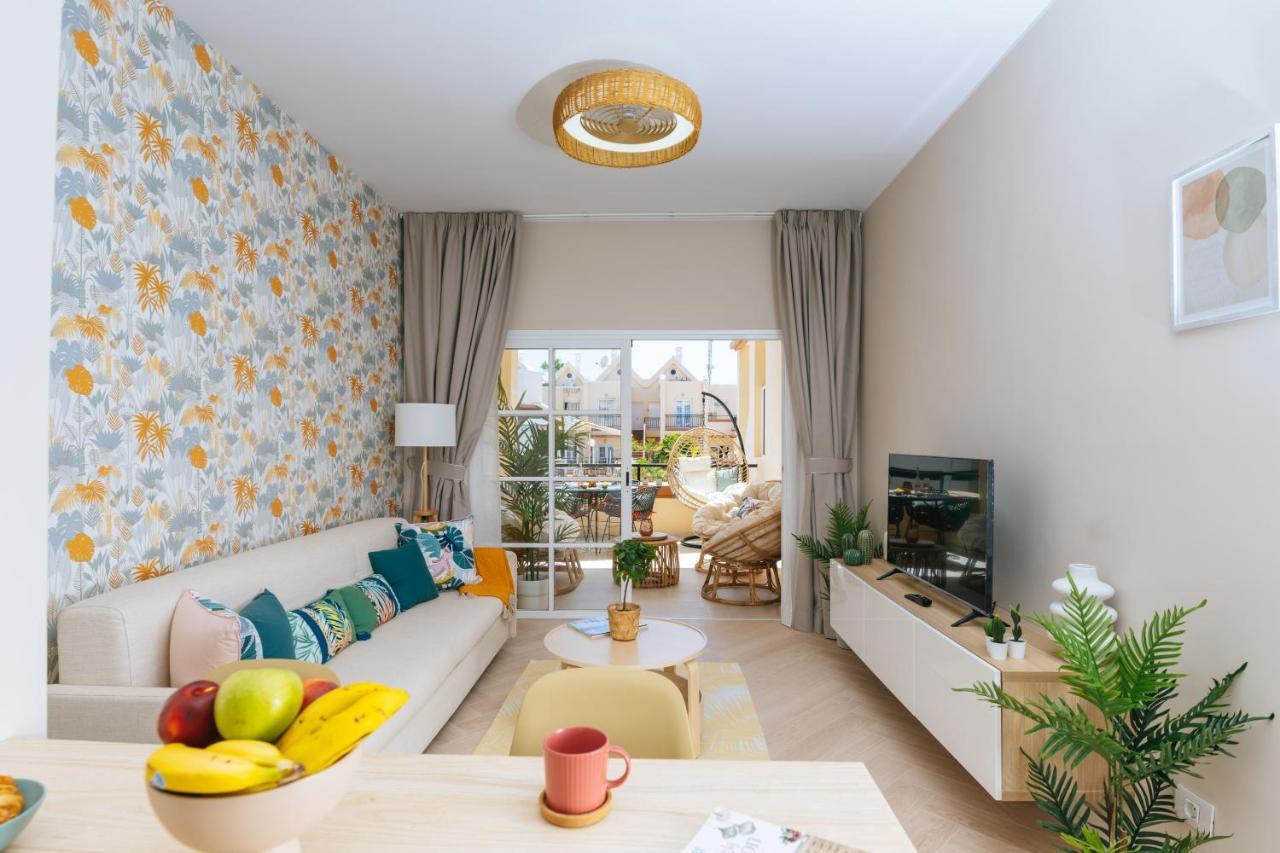 Amazing Renovated Pool View Apt, Aircon, 2 Min To Fanabe Beach Costa Adeje  Kültér fotó